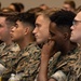 Eric Weddle discusses rest and recovery with Marines on Camp Pendleton