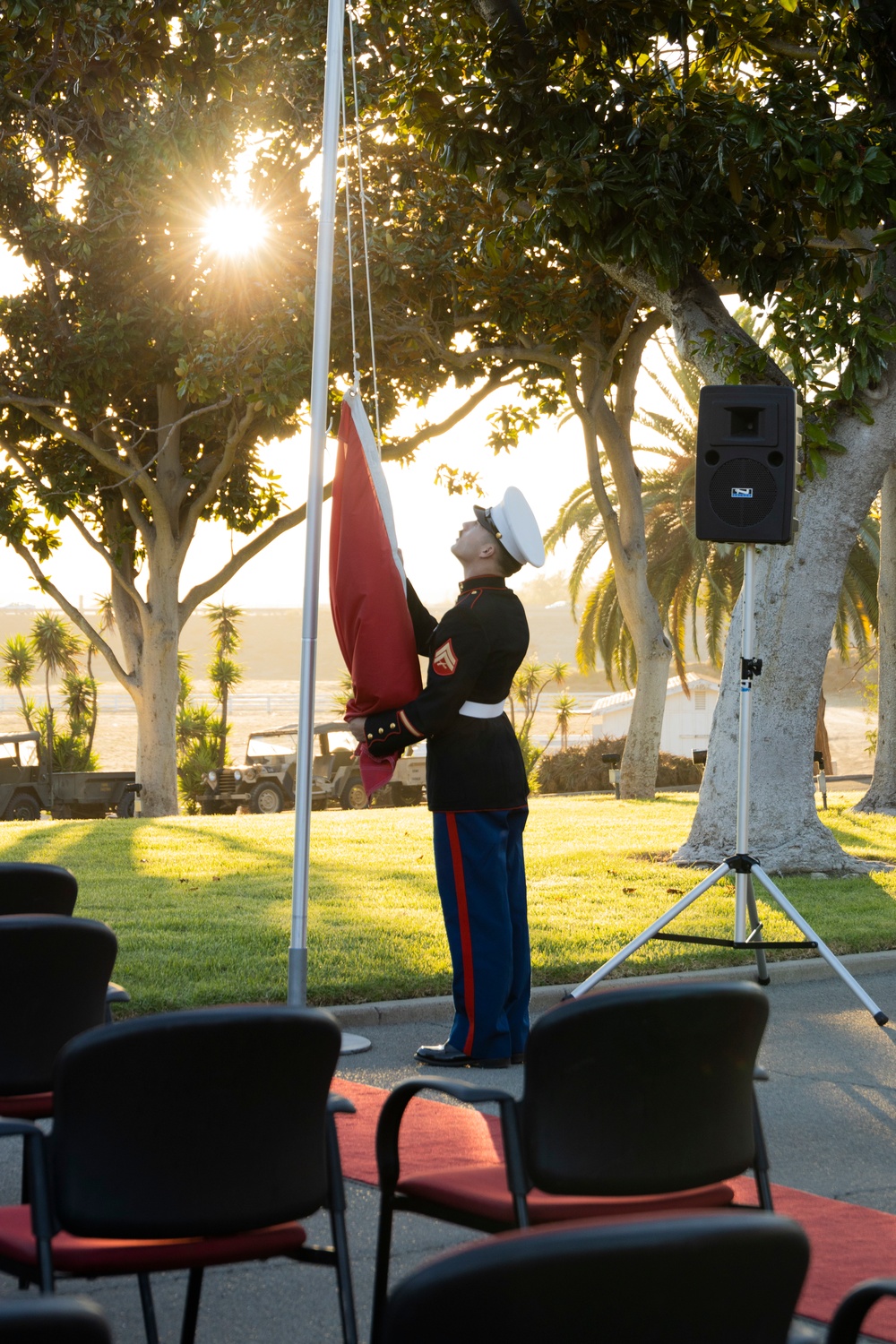 Camp Pendleton hosts 80th annual Evening Colors Ceremony