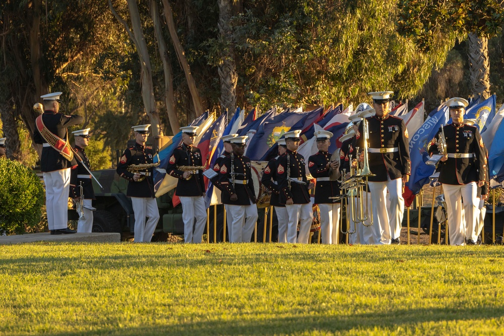 Camp Pendleton hosts 80th annual Evening Colors Ceremony