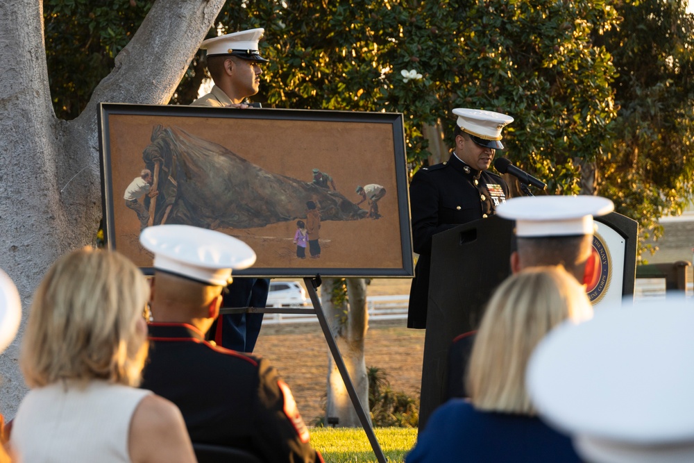 Camp Pendleton hosts 80th annual Evening Colors Ceremony