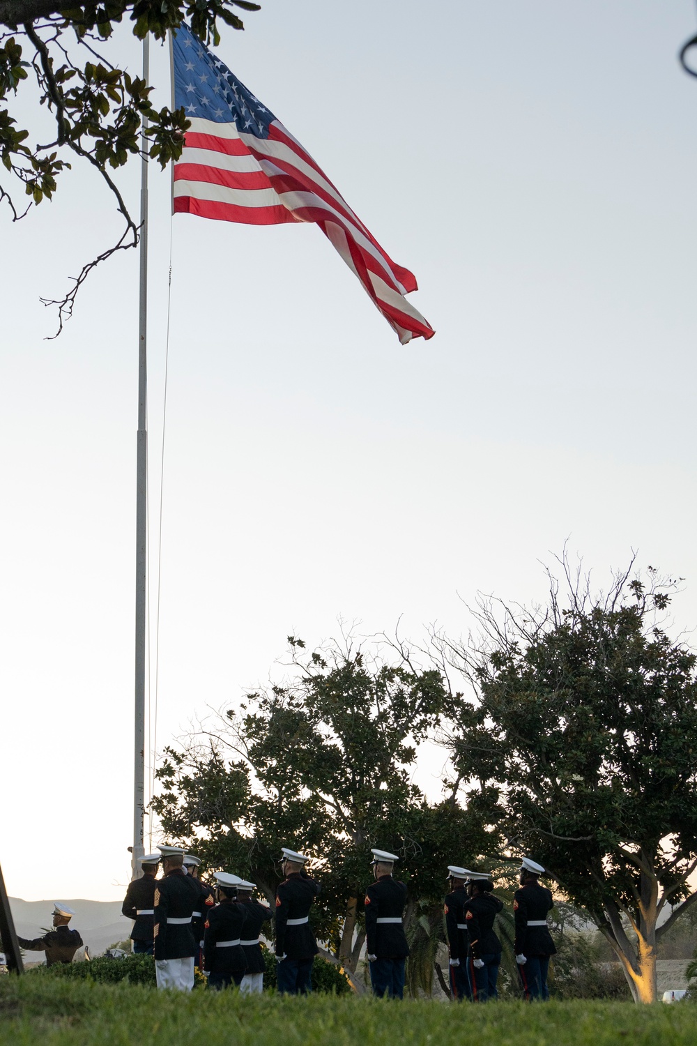 Camp Pendleton hosts 80th annual Evening Colors Ceremony