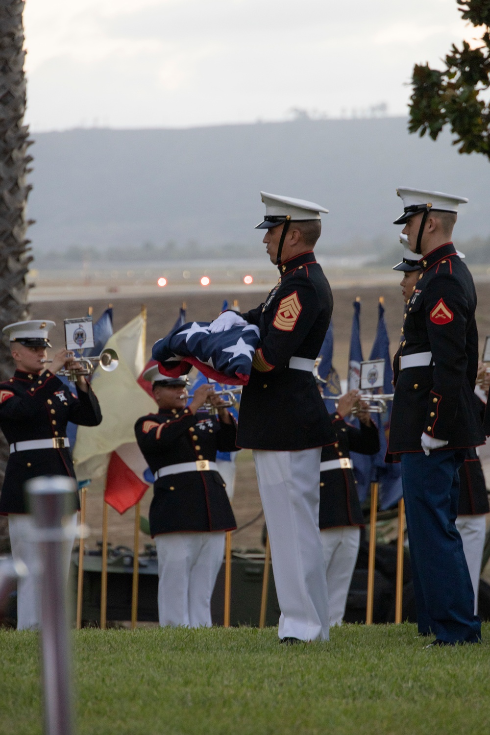 Camp Pendleton hosts 80th annual Evening Colors Ceremony