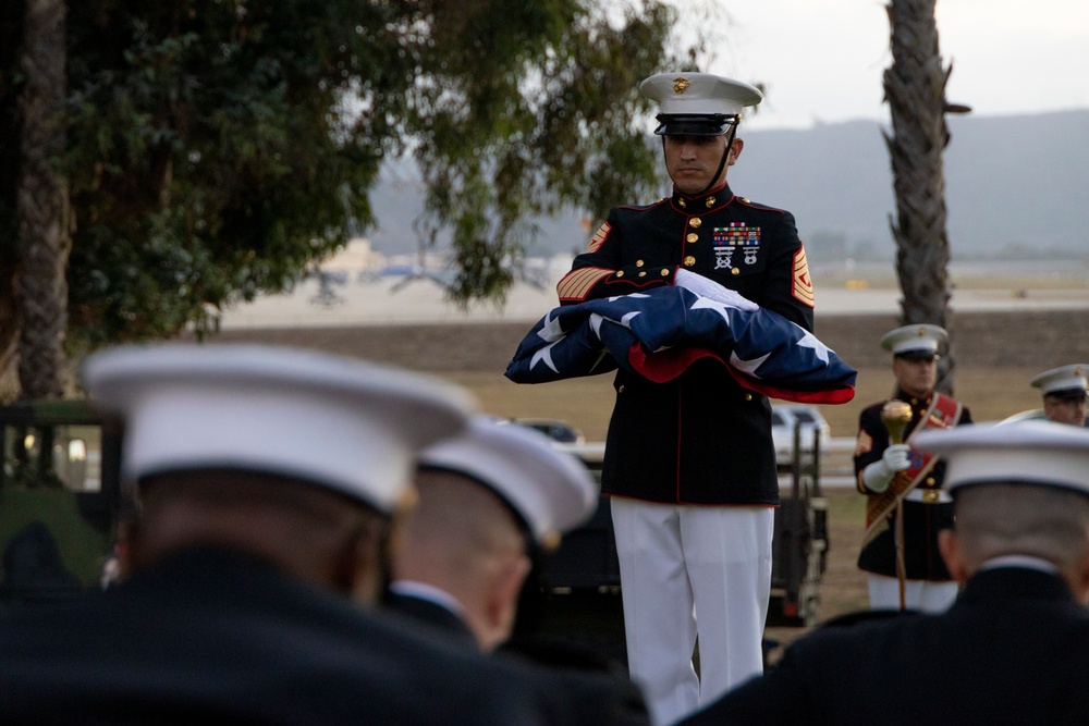 Camp Pendleton hosts 80th annual Evening Colors Ceremony