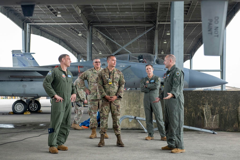 ANG Deputy Director visits 125th Fighter Wing