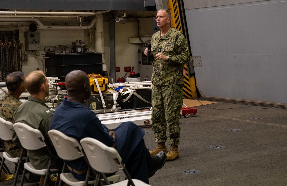 USS Mesa Verde conducts 9/11 memorial ceremony