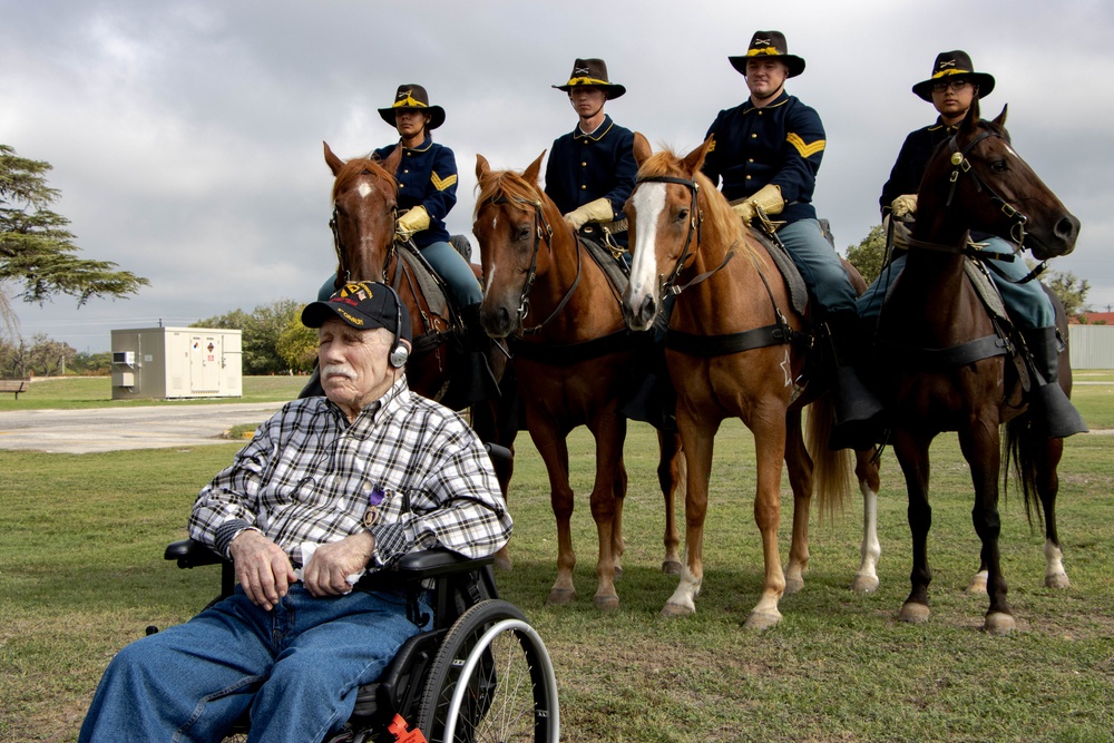 First Team celebrates Veteran’s 100th birthday