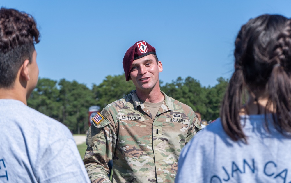 Fort Bragg hosts high school, college students during Meet Your Army Day 2022