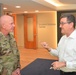 Pa. adjutant general visits Penn State Student Veteran Center