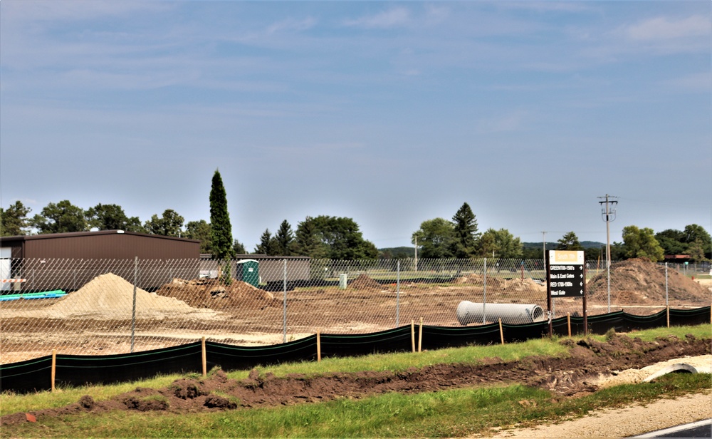 Construction of $11.96 million transient training brigade headquarters is under way at Fort McCoy