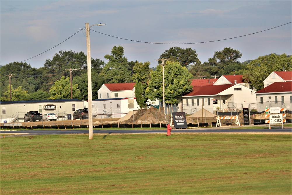 Construction of $11.96 million transient training brigade headquarters is under way at Fort McCoy