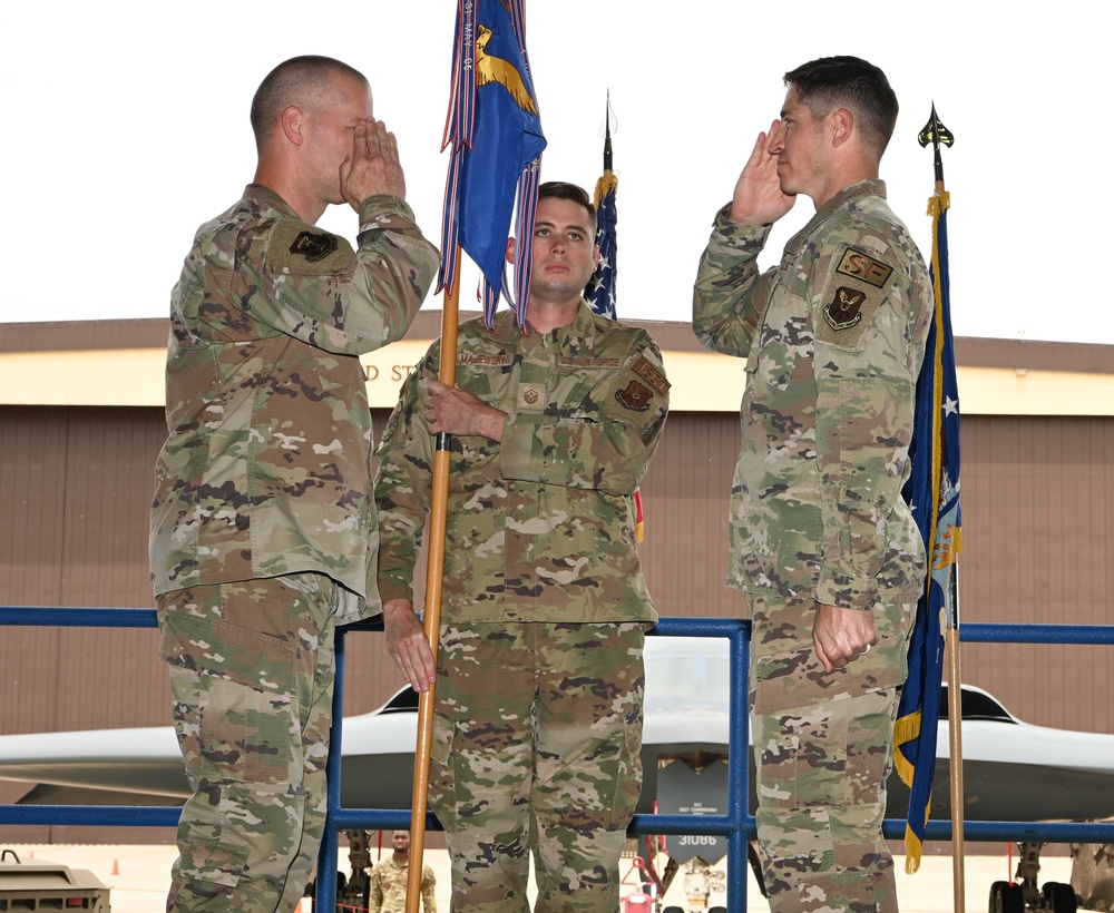 509th security forces change of command