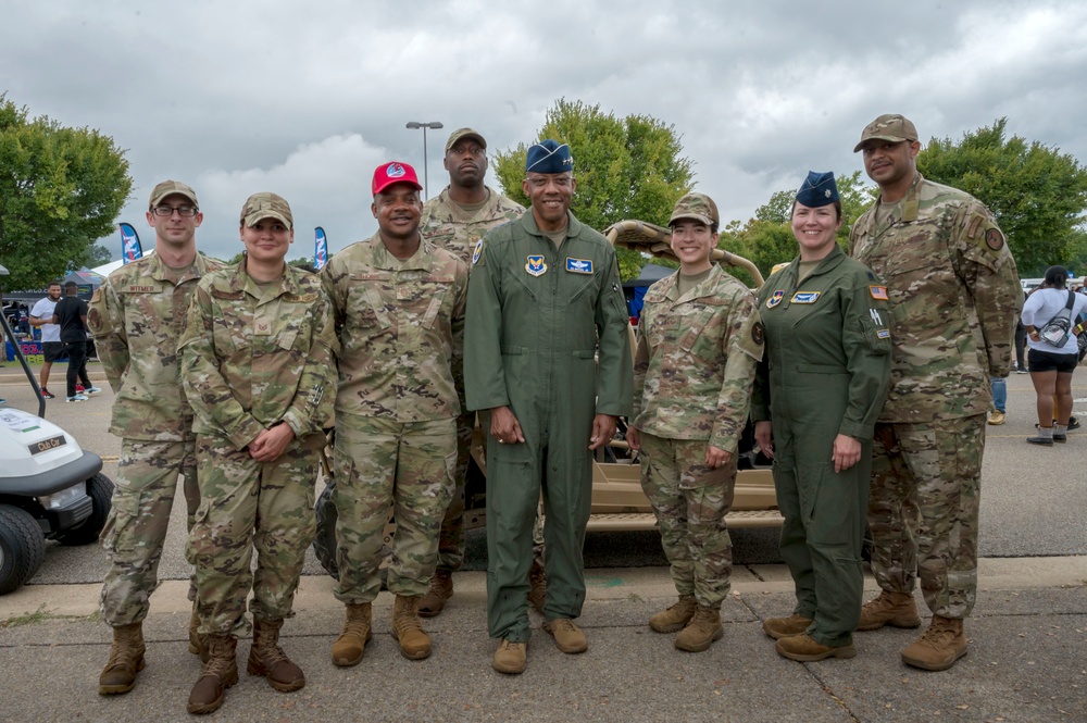 33rd Southern Heritage Classic Tailgate Party with Air Force Chief of Staff Gen. CQ Brown, Jr.