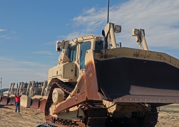Fort McCoy Draw Yard receives Dozers