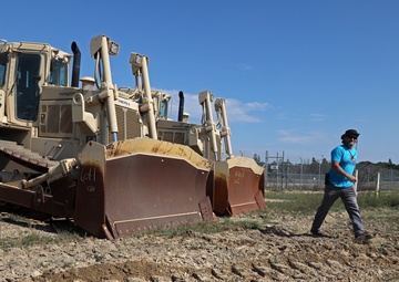 Fort McCoy Draw Yard receives Dozers