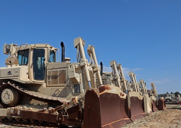 Fort McCoy Draw Yard receives Dozers