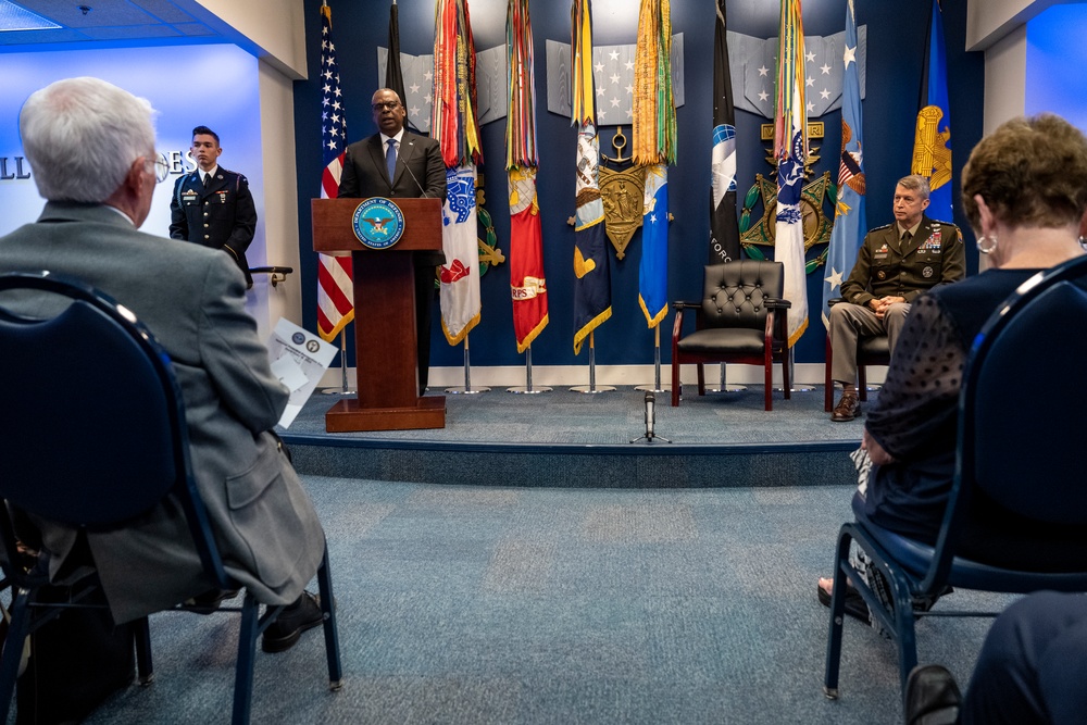 Secretary of Defense Hosts POW/MIA Recognition Day Event