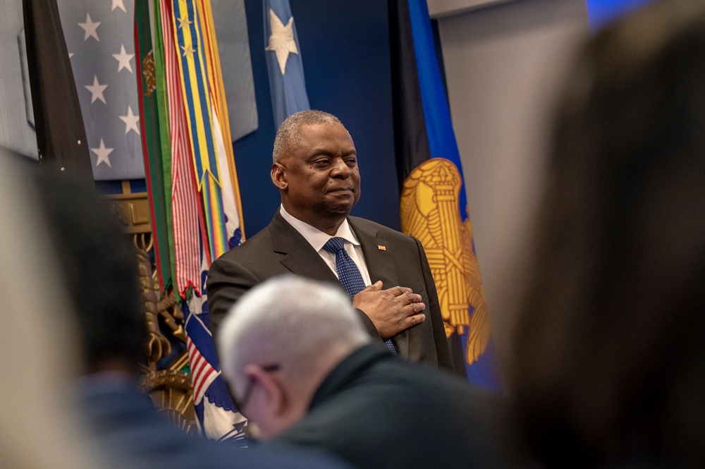 Secretary of Defense Hosts POW/MIA Recognition Day Event