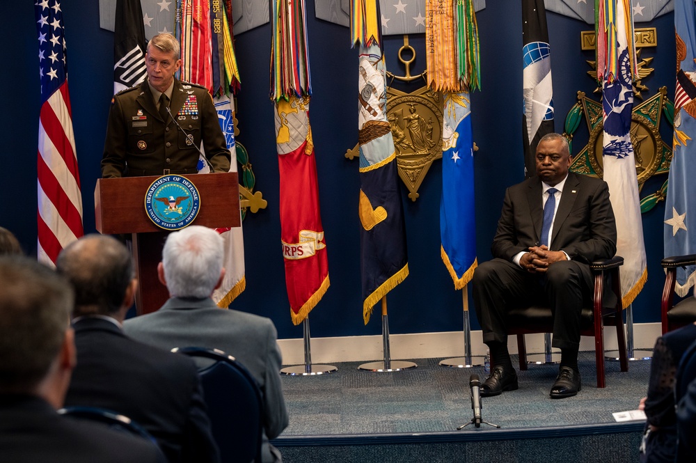 Secretary of Defense Hosts POW/MIA Recognition Day Event