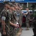 1st Marine Division Marines, sailors awarded during morning colors ceremony