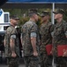 1st Marine Division Marines, sailors awarded during morning colors ceremony