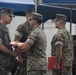 1st Marine Division Marines, sailors awarded during morning colors ceremony