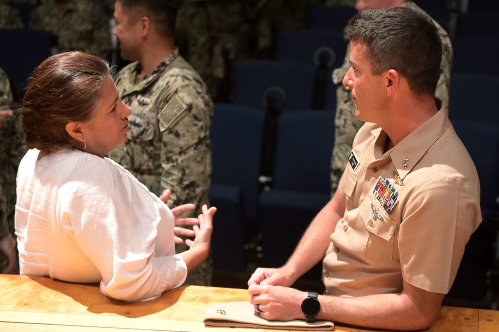 MCPON Honea Conducts First Fleet Visit