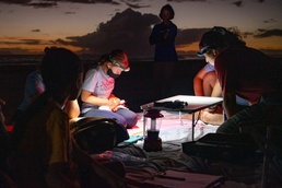 Pacific Missile Range Facility (PMRF) Bird Banding in Preparation for Dark Skies