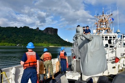 USCGC Oliver Henry arrives in Pohnpei