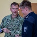 USS Arlington Sailors visit Lithuanian school