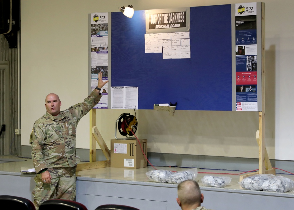 Carrying the Torch: 116th IBCT leaders discuss suicide prevention and awareness during seminar
