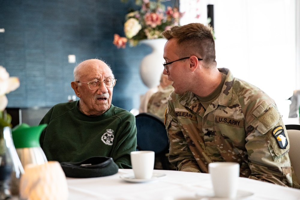 World War II veterans share their stories during the 78th Anniversary of Market Garden