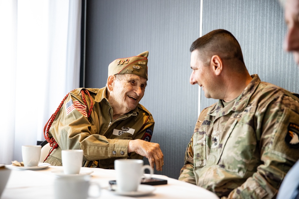 World War II veterans share their stories during the 78th Anniversary of Market Garden