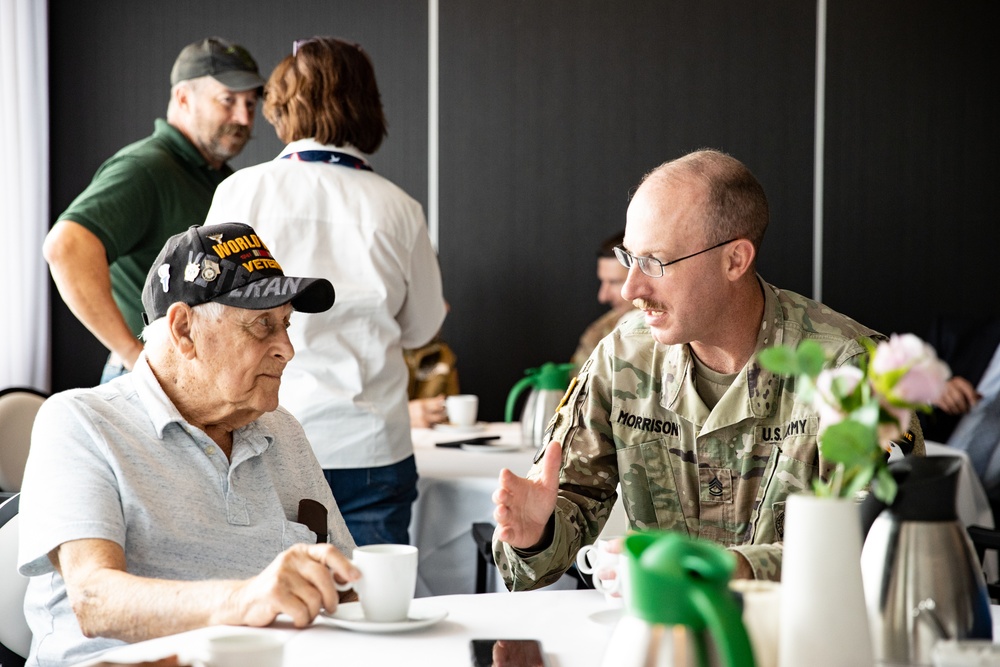 World War II veterans share their stories during the 78th Anniversary of Market Garden