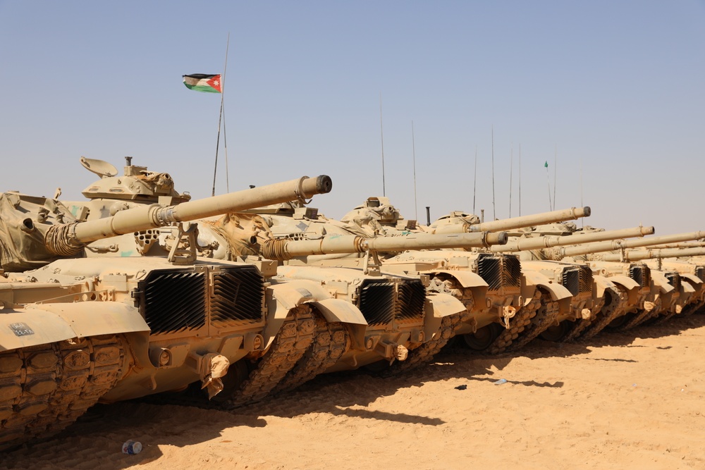 Task Force Spartan and partners participate in Exercise Eager Lion in Jordan