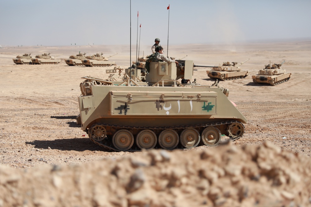 Task Force Spartan and partners participate in Exercise Eager Lion in Jordan