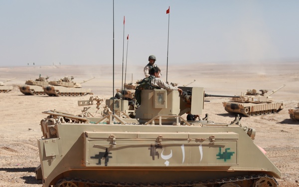 Task Force Spartan and partners participate in Exercise Eager Lion in Jordan