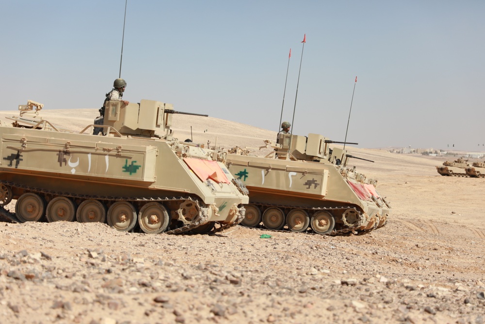 Task Force Spartan and partners participate in Exercise Eager Lion in Jordan