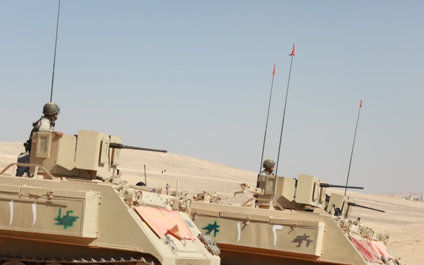 Task Force Spartan and partners participate in Exercise Eager Lion in Jordan