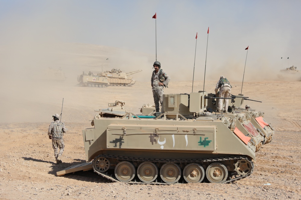 Task Force Spartan and partners participate in Exercise Eager Lion in Jordan