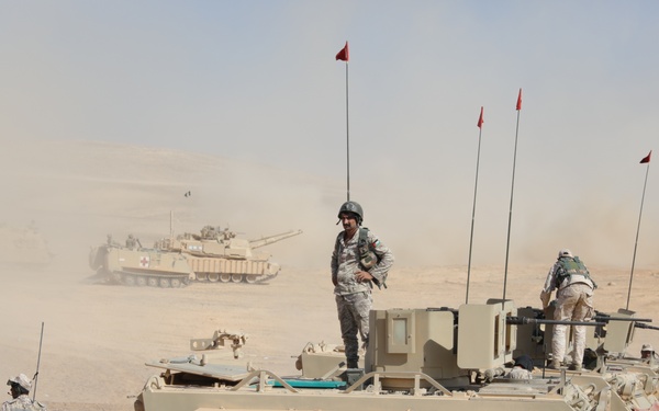 Task Force Spartan and partners participate in Exercise Eager Lion in Jordan
