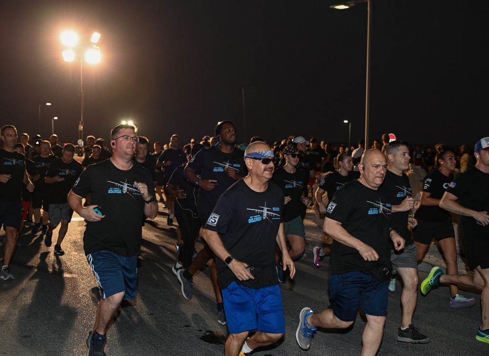 AUAB celebrates 75th Air Force Birthday with run