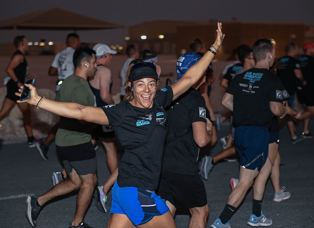 AUAB celebrates 75th Air Force Birthday with run