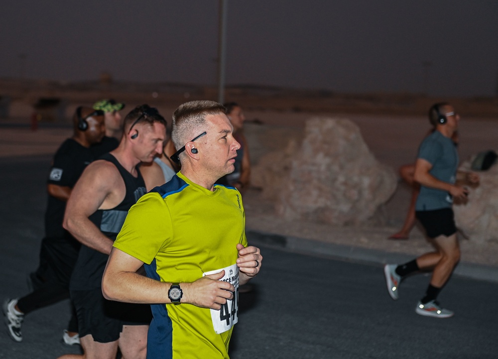 AUAB celebrates 75th Air Force Birthday with run