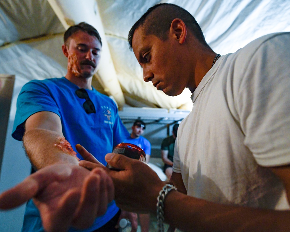 The bloody reality of casualty care
