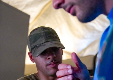 The bloody reality of casualty care
