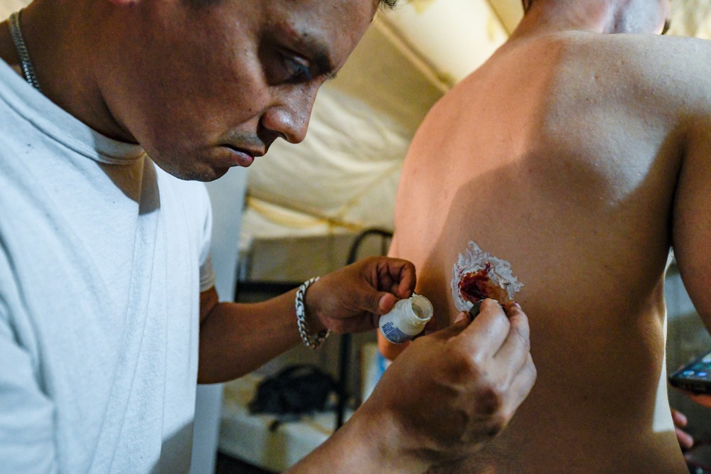 The bloody reality of casualty care