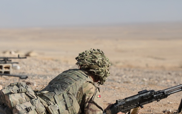 British Army participates in Exercise Eager Lion in Jordan