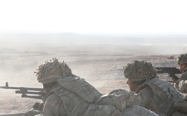 British Army participates in Exercise Eager Lion in Jordan