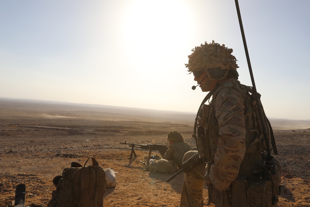 British Army participates in Exercise Eager Lion in Jordan