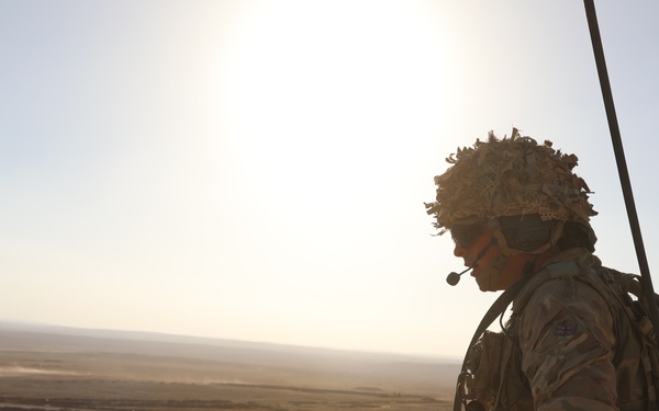 British Army participates in Exercise Eager Lion in Jordan